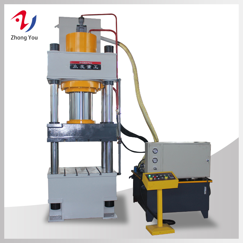 石英石水槽模压成型四柱油压机的驱动系统方式