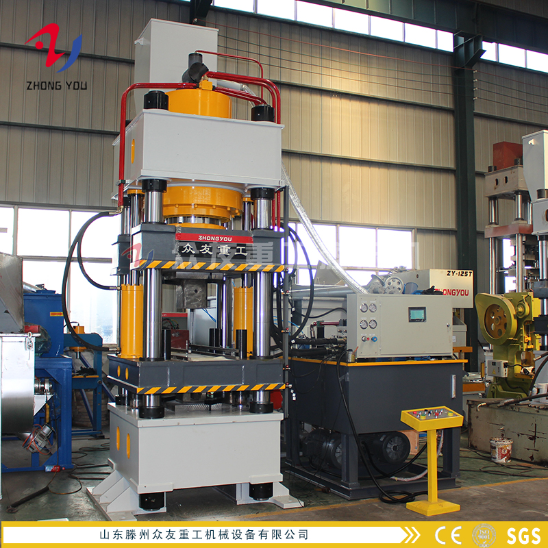 500吨油压机液压油缸基本部件及工作性能 油压机生产厂商解答